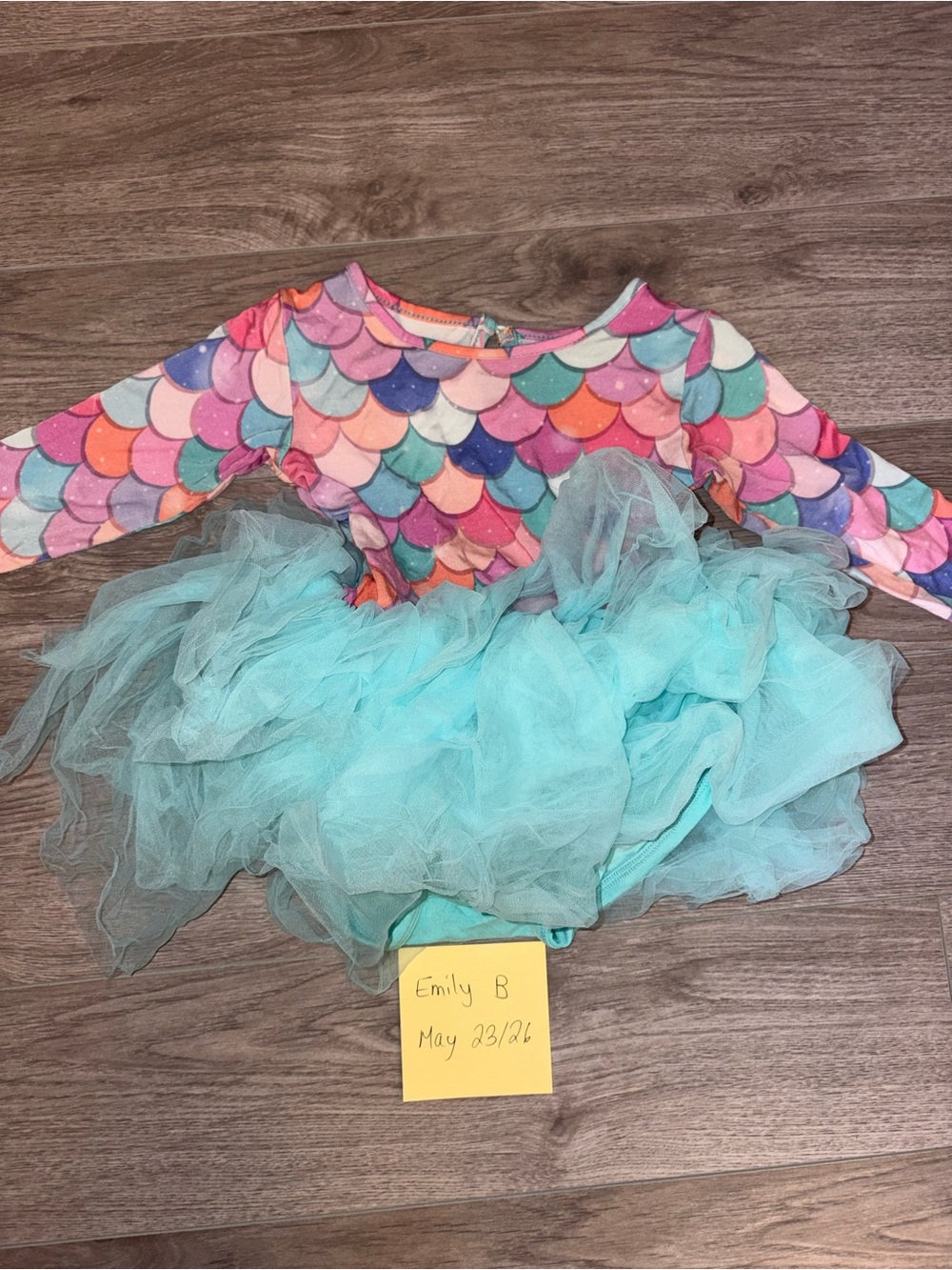Bamboo bodysuit twirl NWOT 18-24 months